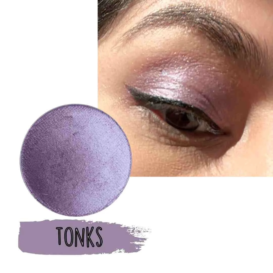 Pink and purple online eye shadow